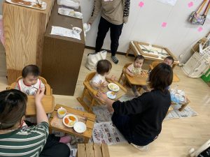 4月当初の子どもたち