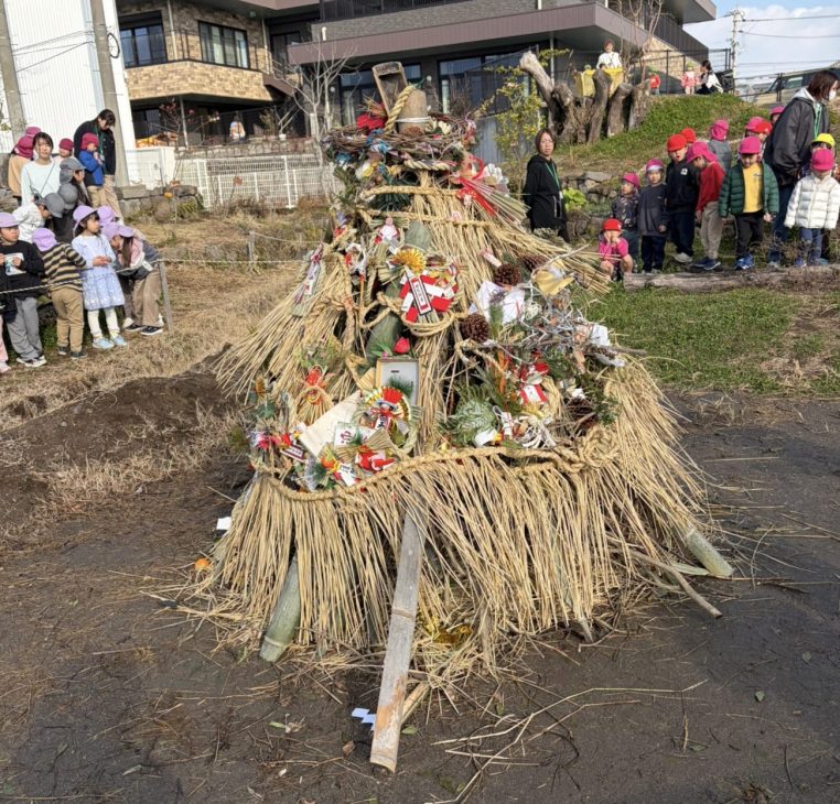 鬼火焚きがありました！